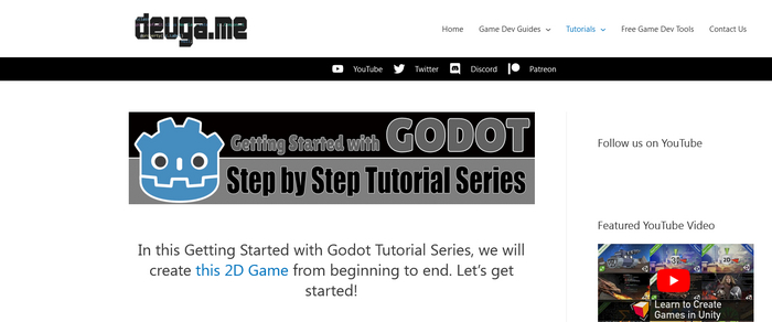 Godot Engine. Библиотека новичка Обучение, Программирование, Godot, Godot Engine, Gamedev, Разработка, Инди, Игровой движок, Видео, YouTube, Длиннопост