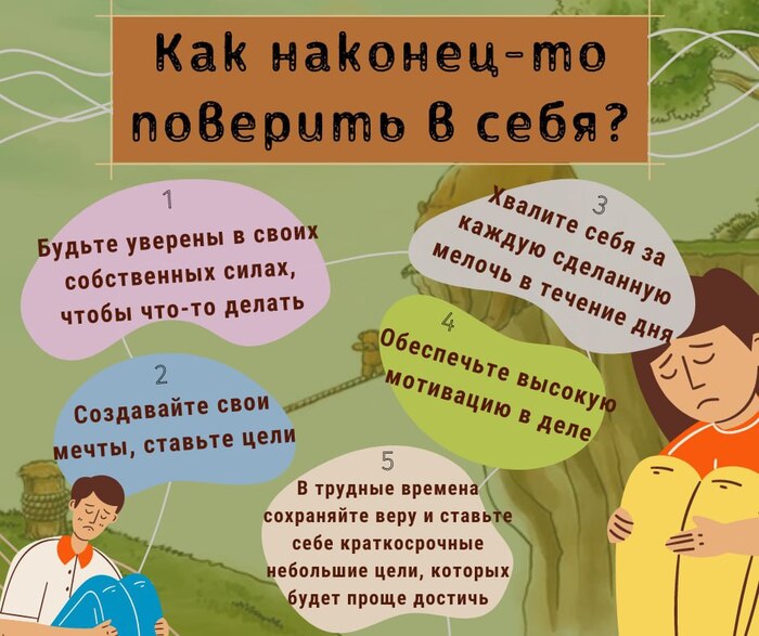Как наконец-то поверить в себя?
