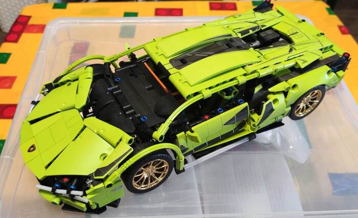 Конструктор Lamborghini аналог Lego Конструктор, LEGO, Lamborghini, Ламборгини хуракан, Видео, Вертикальное видео, Без звука, Длиннопост, Аналог