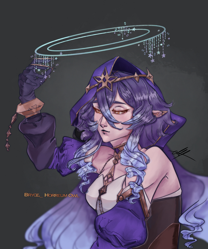 |   , , Genshin Impact, Layla (Genshin Impact), Anime Art