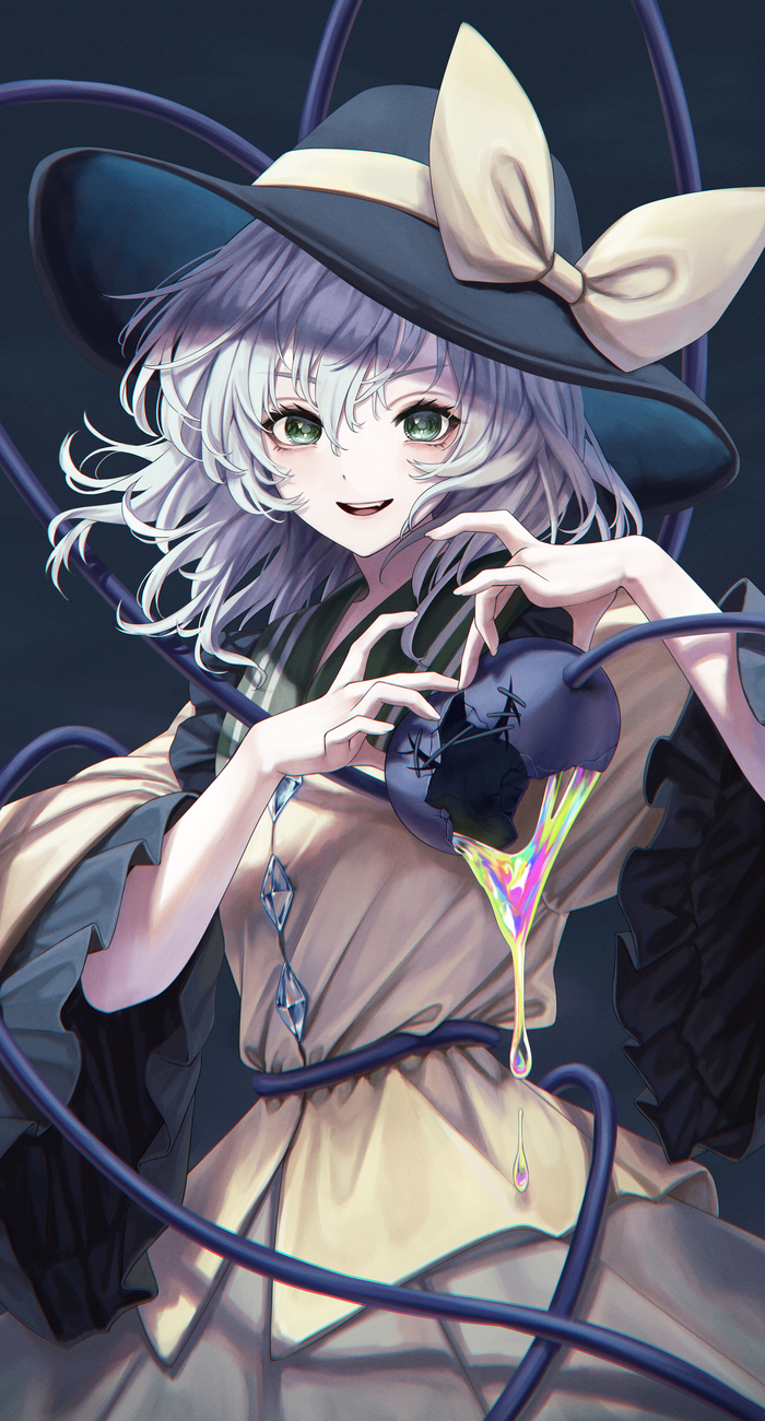 Komeiji Koishi Anime Art, , Komeiji Koishi, Touhou