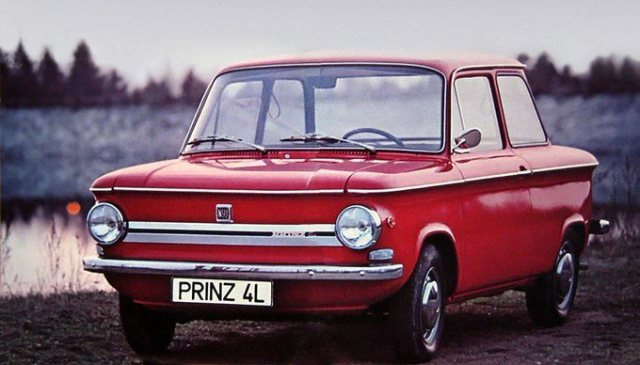 Немецкий автомобиль «Prinz 4» образца 1961 года
