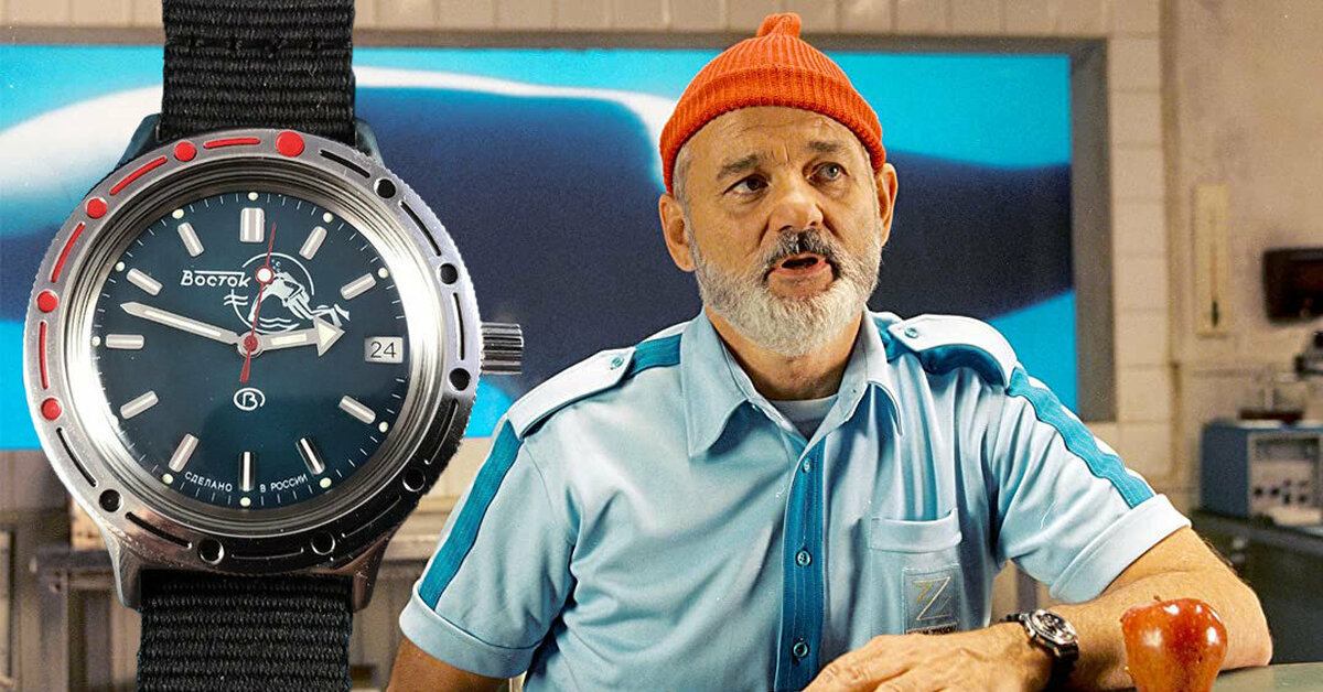 Часы с русскими субтитрами. Часы the Life Aquatic with Steve Zissou, 2004. Водная жизнь со Стивом зиссу часы. Билл Мюррей зиссу. Водная жизнь Стива зиссу Билл Мюррей.