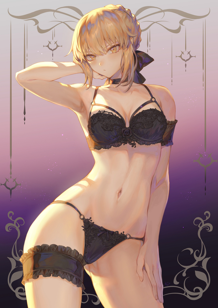 Saber Alter Anime Art, , Saber Alter, Fate, Fate Grand Order