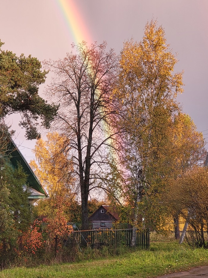 Hello rainbow Радуга, После дождя, Фотография