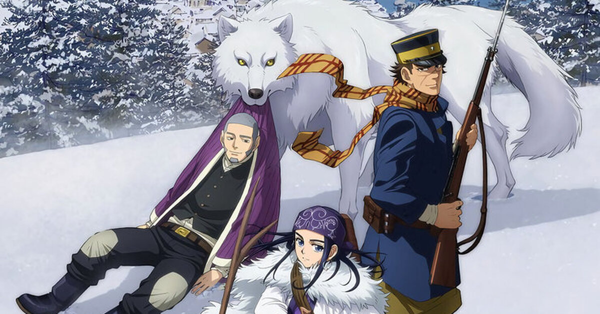 Golden came. Золотое божество Golden Kamuy 2018. Асирпа Голден Камуи.