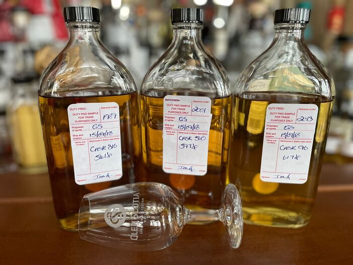 Однобочковые образцы от Glen Scotia