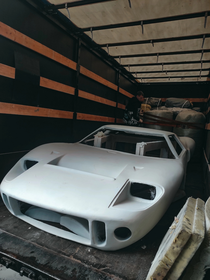 Кузов Ford GT40 готово Самоделки, Авто, Своими руками, Длиннопост