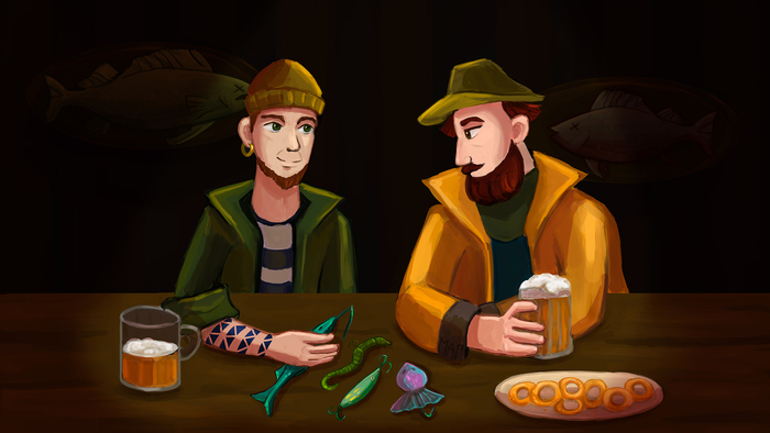 После рыбалки