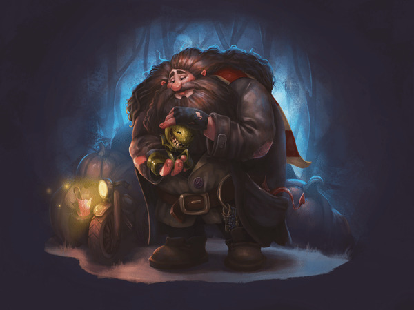 Rubeus Hagrid , ArtStation,   ,  , ,  , , 