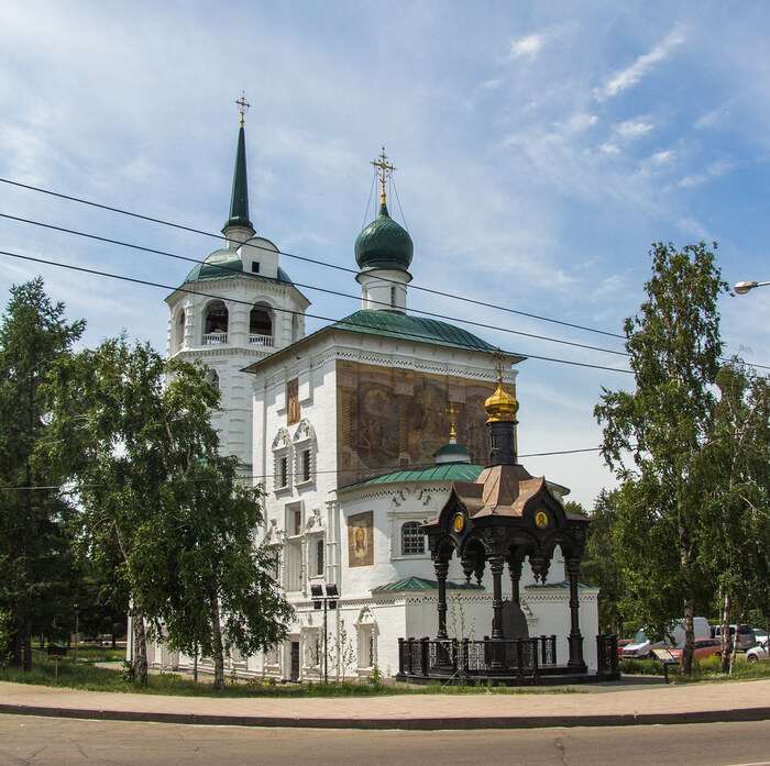 Спасская церковь иркутск фото