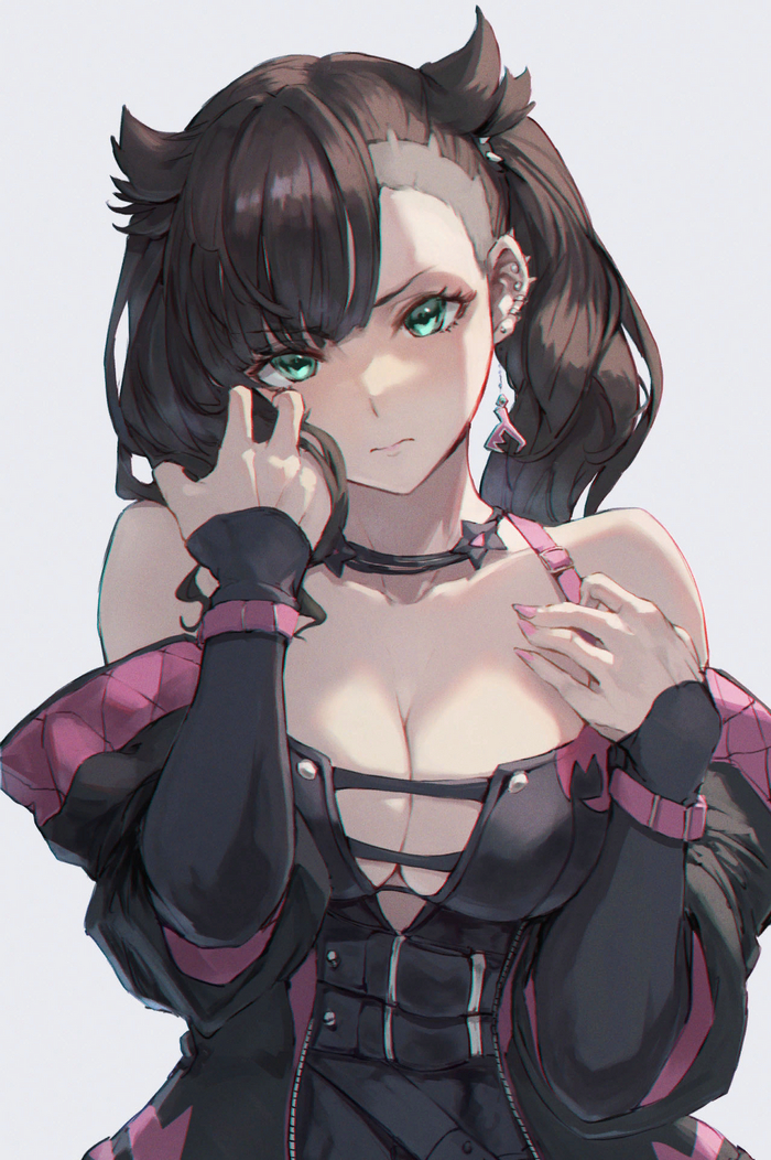  , Anime Art, , , Marnie, Pokemon Sword and Shield