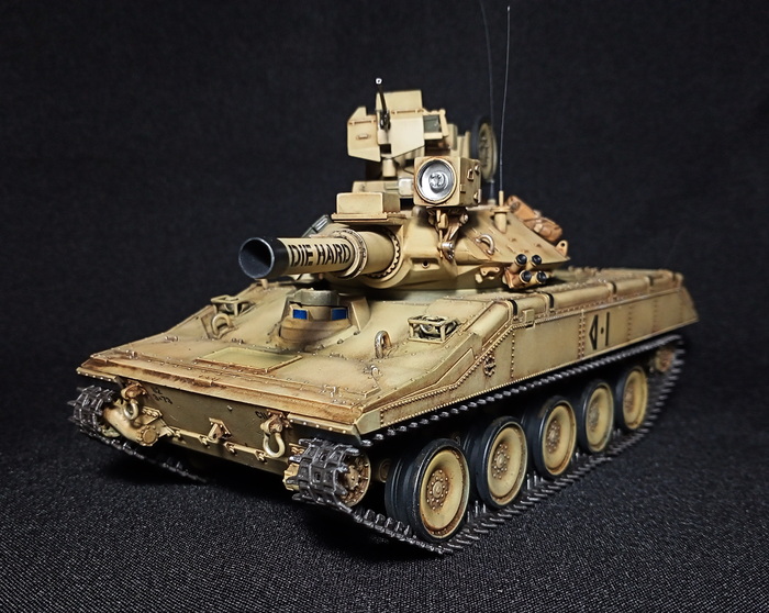 Лёгкий танк с крупным калибром. M551A1 Sheridan Моделизм, Стендовый моделизм, Сборная модель, Хобби, Миниатюра, Своими руками, Рукоделие без процесса, История, Масштабная модель, Коллекция, Коллекционирование, США, Танки, Холодная война, Бронетехника, Техника, Военная техника, Шеридан, Буря в пустыне, Интересное, Видео, Длиннопост