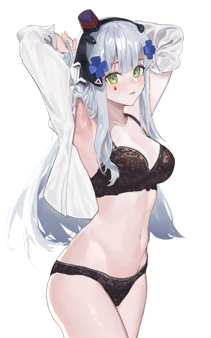 HK416 Anime Art, , Girls Frontline, Hk416,  , 