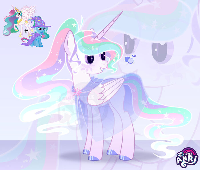 -! My Little Pony, , Trixie, Princess Celestia