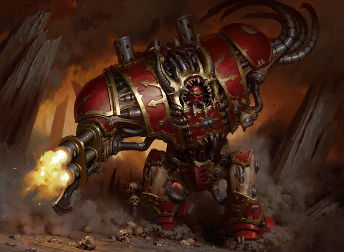 Helbrute , ArtStation, Wh Art, Warhammer 40k, Chaos dreadnought, Chaos Space marines, , Magic: The Gathering