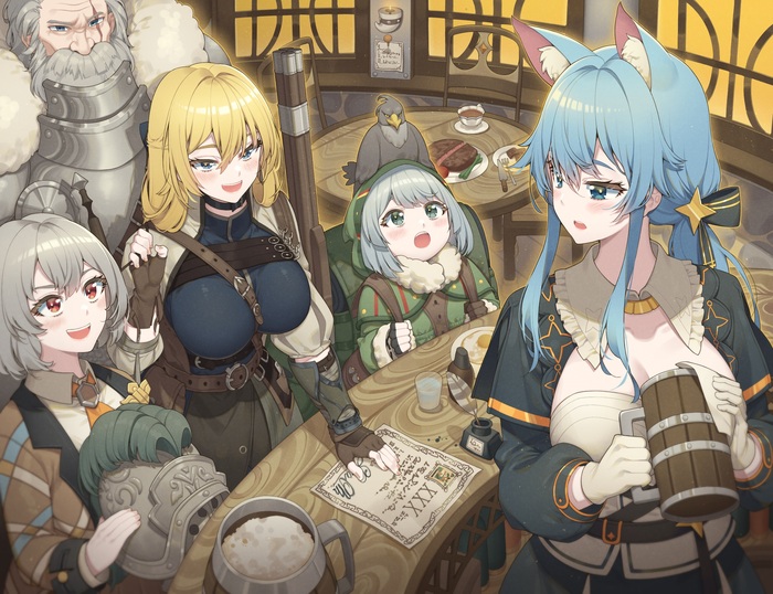 Авантюристы в таверне