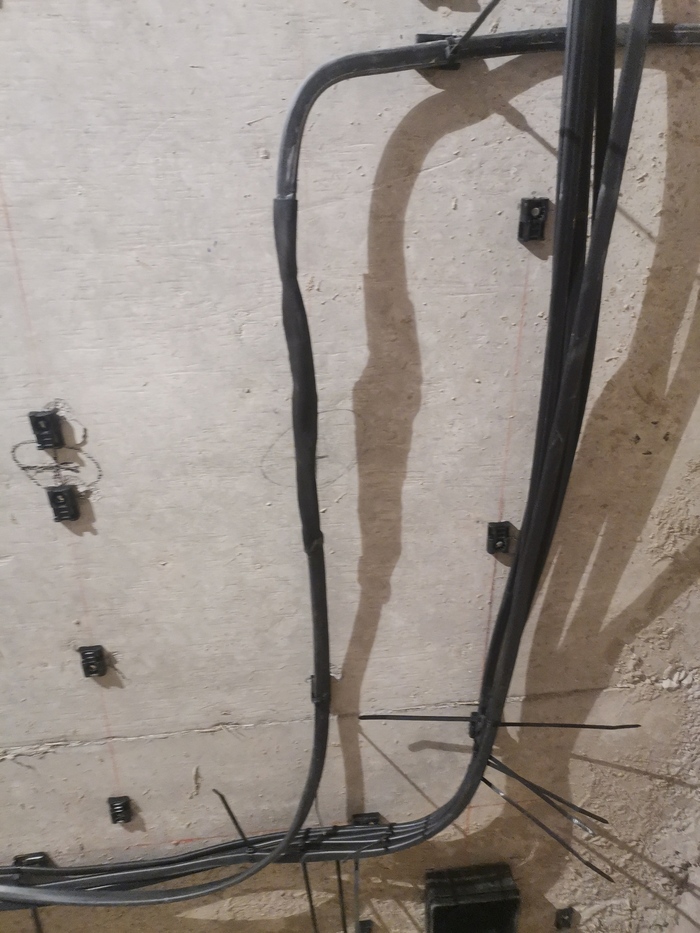 Наращивание вводного кабеля в квартиру Электрика, Ремонт, Электромонтаж, Кабель, Длиннопост
