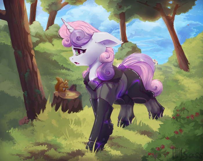    My Little Pony, Ponyart, Sweetie Belle, Hitbass