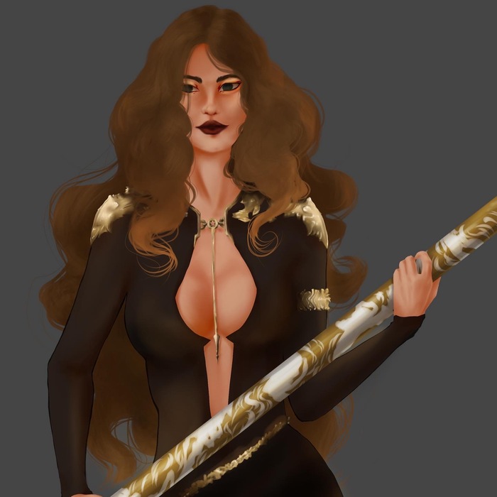 Sorceress ,  , , Digital, , , Procreate, 2D