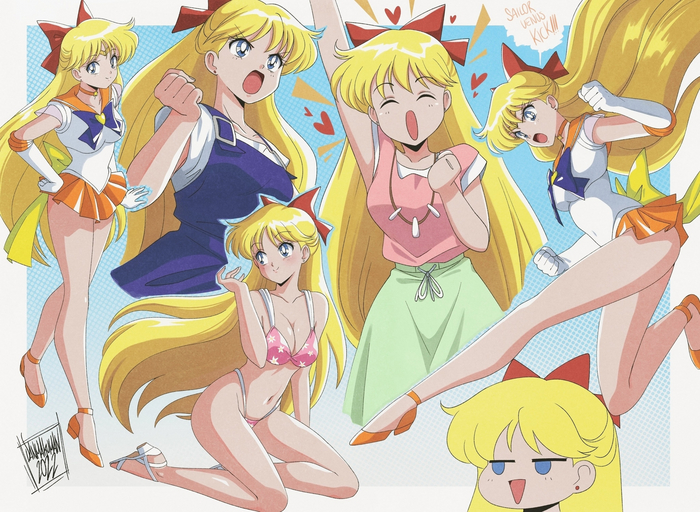  , ! Sailor Moon, Sailor Venus, , Anime Art
