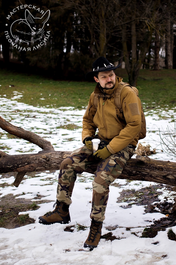 Шляпа "Крокодил Данди" Шляпа, Австралийская шляпа, Ручная работа, Своими руками, Рукоделие без процесса, Длиннопост