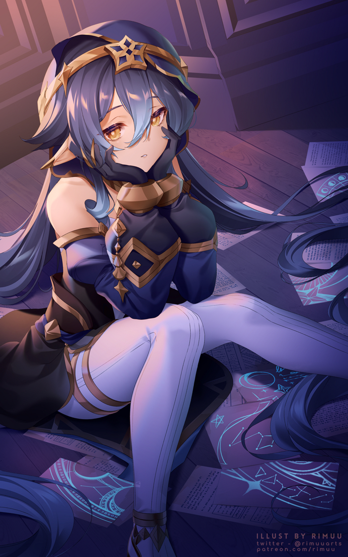 Layla Genshin Impact, , Anime Art, Layla (Genshin Impact)