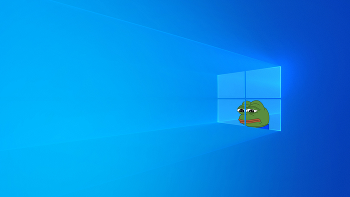 Обои для рабочего стола Windows 10, Pepe, Обои на рабочий стол