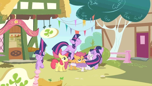   My Little Pony, Twilight Sparkle, Sweetie Belle, Applebloom, Scootaloo, 