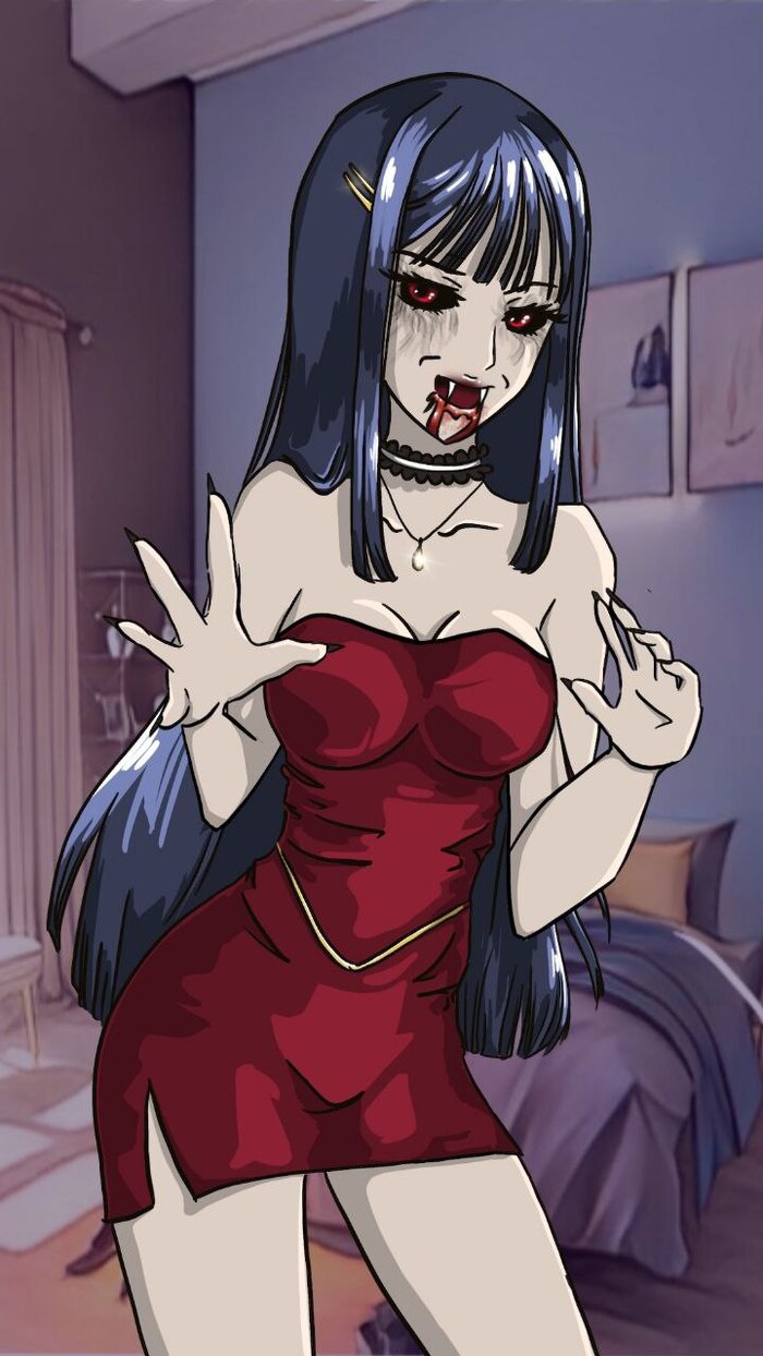 Totally Accurate Girl Sim game - Halloween  , , Original Character, , 