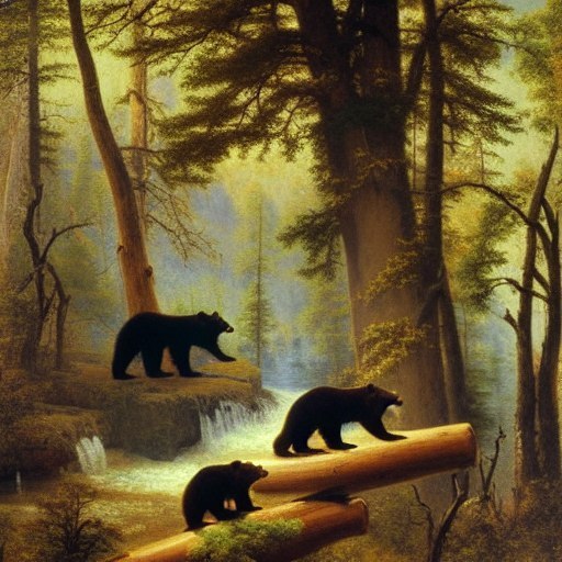 Ivan Shishkin morning in a Pine Forest.