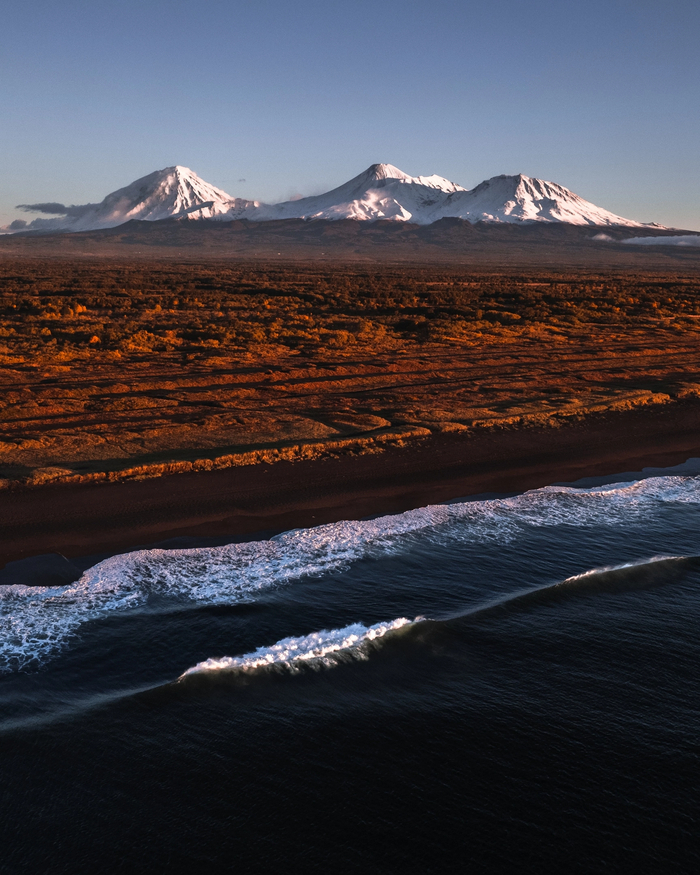 Океан и вулканы, Камчатка