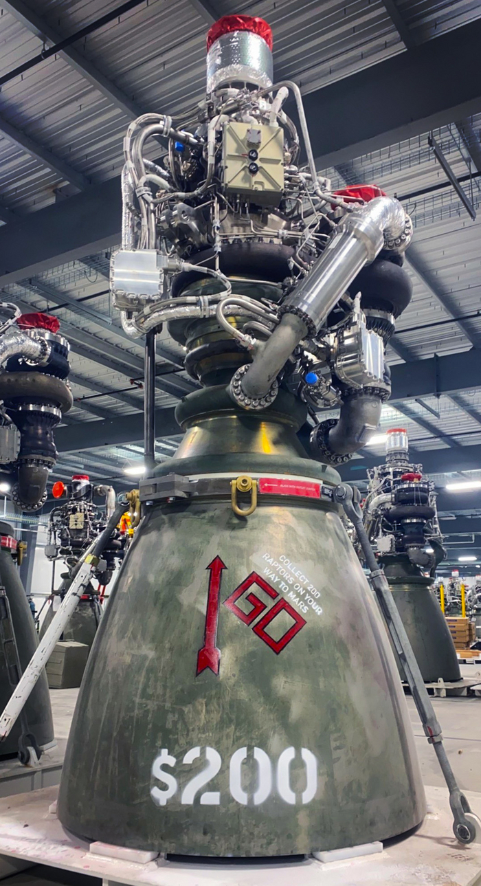 SpaceX     1  Raptor  