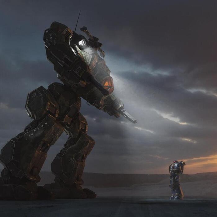 Мех и штурмовик