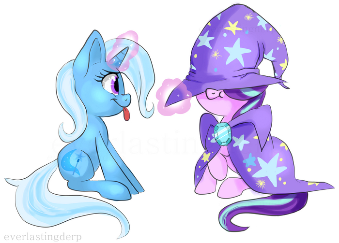   ? My Little Pony, , Ponyart, Trixie, Starlight Glimmer