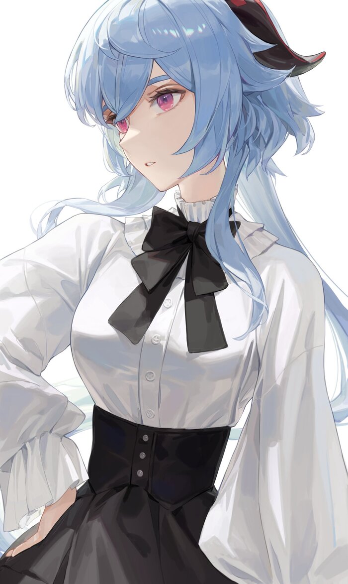Ganyu , Genshin Impact, Ganyu (Genshin Impact), , Cotta, Anime Art, 
