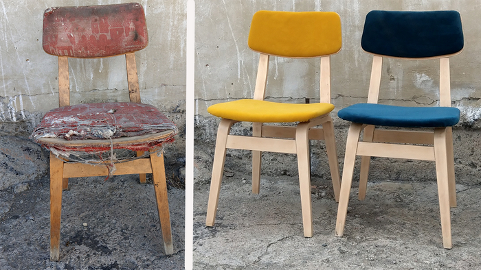 Снова новые: обновление стулья из гнутоклееной фанеры 80-х годов Рукоделие с процессом, Своими руками, Реставрация, Винтаж, Работа с деревом, Видео, YouTube, Длиннопост