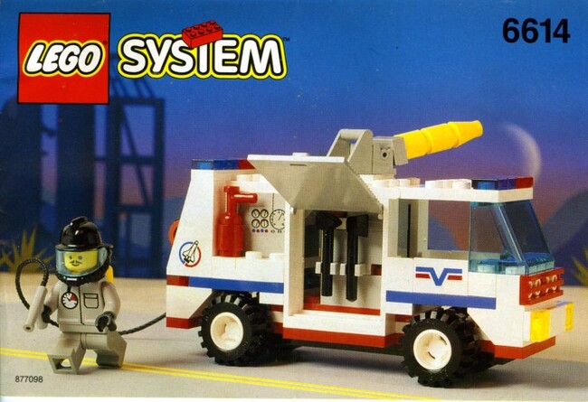 LEGO 6614 Launch Evac LEGO, Lego City, Коллекция, Конструктор, Длиннопост