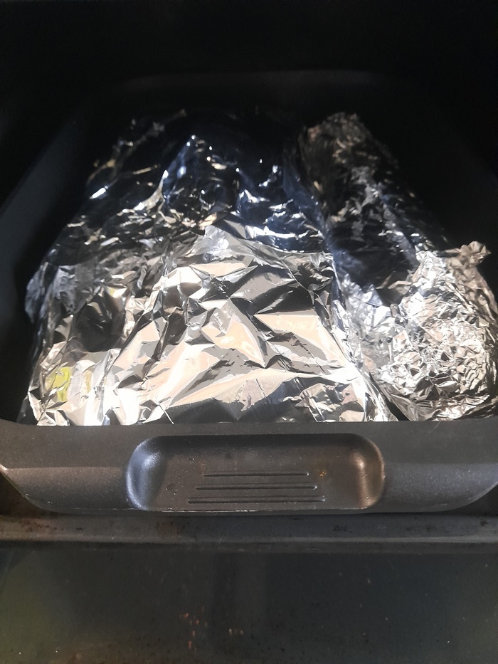Буженина по домашнему Мясо, Буженина, В духовке, Длиннопост, Рецепт, Еда
