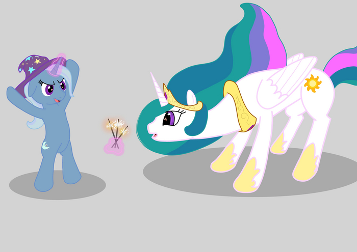         My Little Pony, , , , , , , Princess Celestia, Trixie