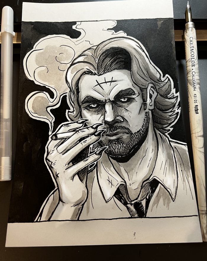 The Big Bad Wolf , , , , , Inktober, , , -, , , The Wolf Among Us