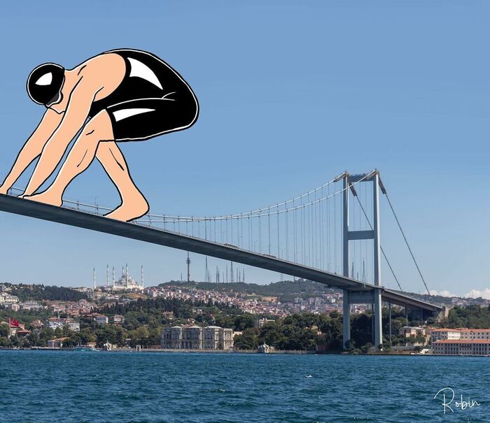 Мосты с разных уголков света глазами Робина Яйлы (Robin Yayla) Графика, Мост, Ассорти, Длиннопост