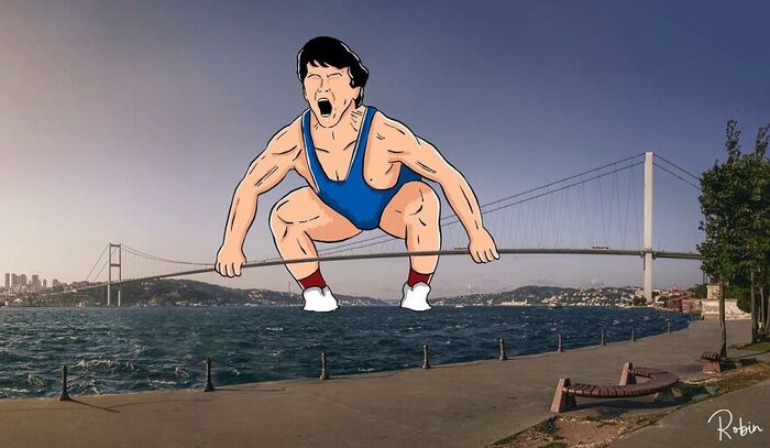 Мосты с разных уголков света глазами Робина Яйлы (Robin Yayla) Графика, Мост, Ассорти, Длиннопост