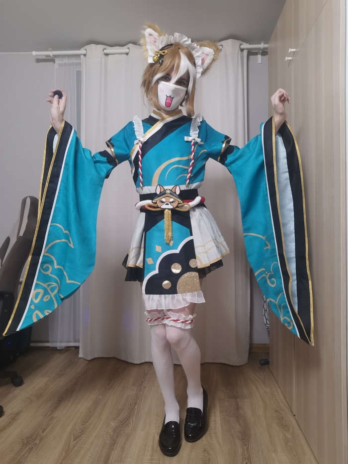     -  :3 Its a trap!, Trap IRL, Trap my, Nbvehtrap, Genshin Impact, Gorou, , Femboy, ,   , Animal Ears