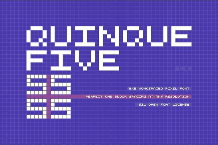 quinquefive , , Font, Photoshop, 