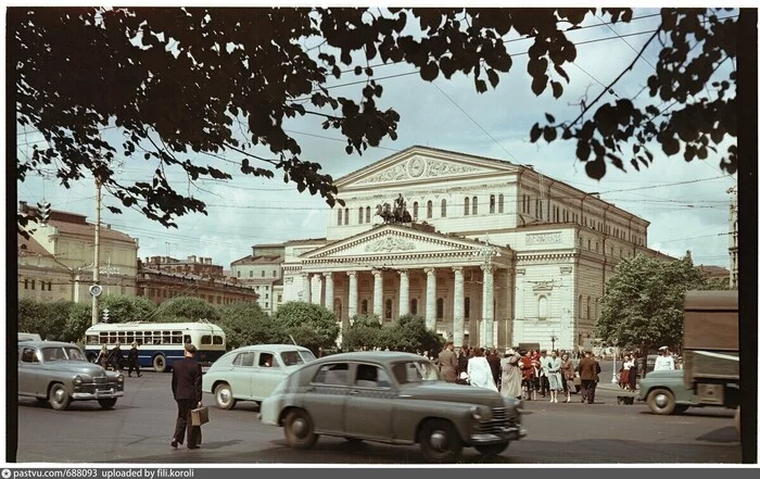 Прогулка по Москве 1951 года. Какой была столица в последние годы правления Сталина? СССР, Фотография, История СССР, Москва, 50-е, Длиннопост