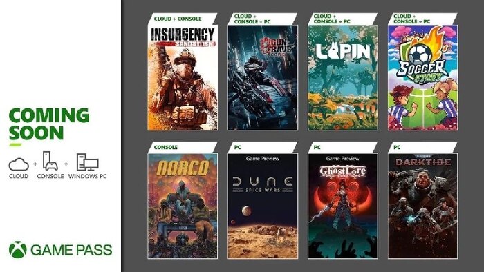   XBOX Game Pass    2022 