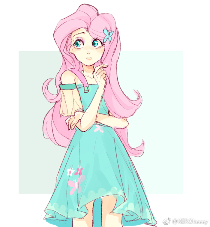  My Little Pony, , Ponyart, Keeerooooo1, , Fluttershy