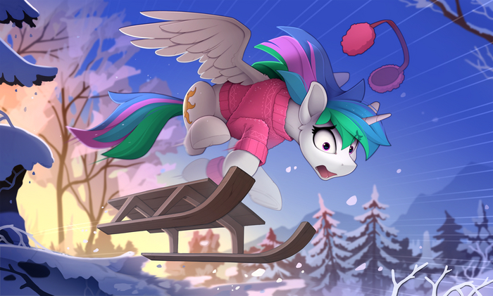    My Little Pony, Ponyart, Princess Celestia, Yakovlev-vad