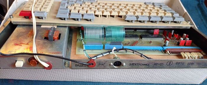 Бытовой компьютер радиолюбителя 1987 года - "Электроника КР-03" Ностальгия, Ретро, Прошлое, Сделано в СССР, Компьютер, Конструктор, Электроника, Длиннопост